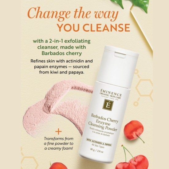   Barbados Cherry Enzyme Cleansing Powder - Eminence Organics